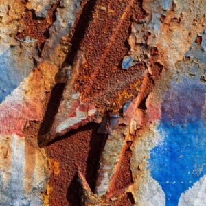 Fotografie mit Rost und alter Farbe | Rost-Blitz