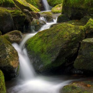 Landschaftsfoto Wasserfall in der Gertelbachschlucht