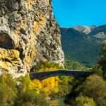 Landschaftsfoto Brücke in Castellane über die Verdon