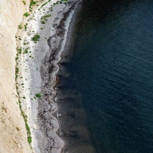 Wandbild - Landschaftsfoto Küstenline im Jasmund (Rügen)