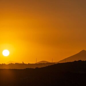 Fotografie Sonnenuntergang auf Lanzarote