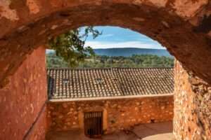Foto Blick von Roussillon in die Provence
