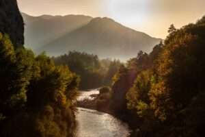 Foto Sonnenuntergang in der Verdon Schlucht (Provence)
