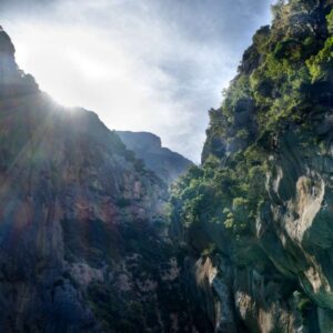 Landschaftsfoto Morgens in der Verdon Schlucht (Provence)
