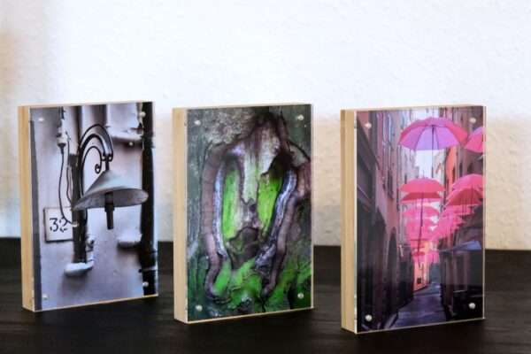 Foto-Dekoblocks | Fotografien auf Echtholz und Acrylglas