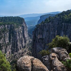Landschaftsfoto Adlerschlucht im Atlasgebirge (Türkei)