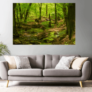 Wandbild - Landschaftsfoto / Waldfoto "Am Urselbach" in Oberursel