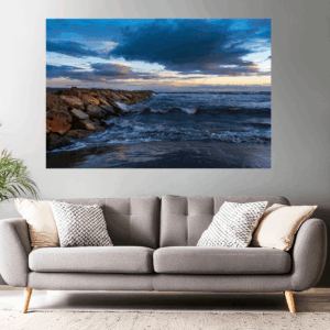 Foto Sonnenuntergang in der Camargue / Südfrankreich