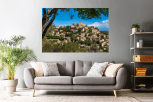 Fotografie Ansicht auf Gordes / Provence