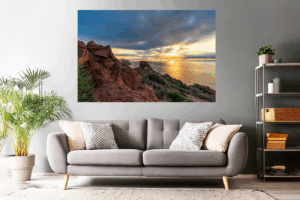 Landschaftsfoto Sonnenaufgang Esterel Küste / Cote d Azur