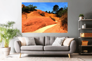 Landschaftsfoto Colorade de Provence / Ockerfelsen