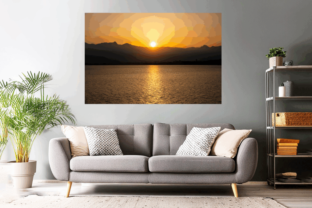 Landschaftsfoto Sonnenuntergang in Antalya (Türkei)