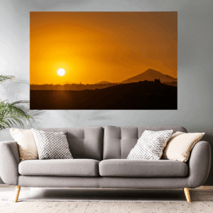 Fotografie Sonnenuntergang auf Lanzarote