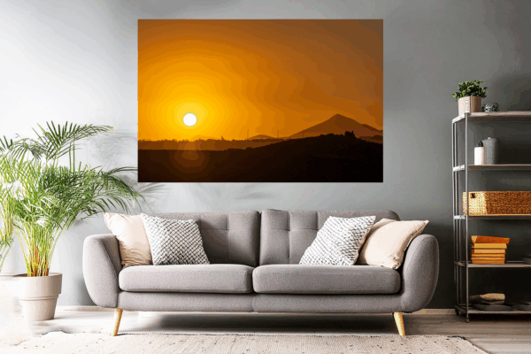 Fotografie Sonnenuntergang auf Lanzarote