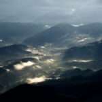Landschaftsfoto vom Gipfel des Mont Ventoux in der Provence