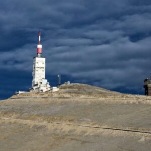 Landschaftsfoto vom Gipfel des Mont Ventoux in der Provence