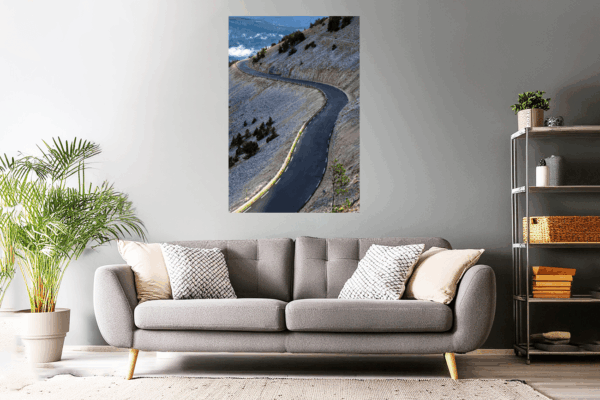 Landschaftsfoto am Gipfel des Mont Ventoux