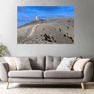 Landschaftsfoto der Gipfel des Mont Ventoux in der Provence