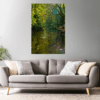 Waldfoto / Poster / Wandbild - Herbst am Bach