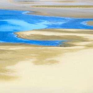 Landschaftsfoto Sandbänke in Franqui, Leucate / Mittelmeer | Poster, Wandbild