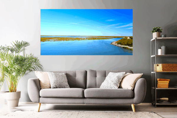 Landschaftsfoto Camargue Landschaft | Poster, Wandbild