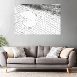 Minimalistische Fotografie | Loch im Zaun